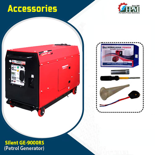10 KVA Silent Generator, GE-3P-9000RS with AMF Panel , Recoil & Self Start